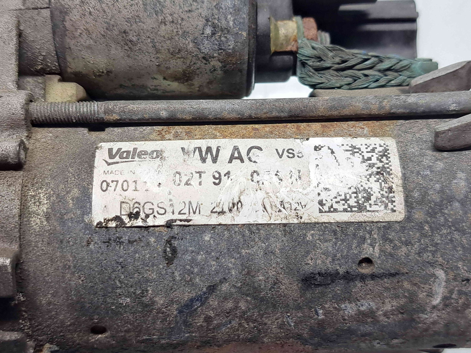 Electromotor 10 dinti Skoda Fabia 2 (5J, 542) [Fabr 2007-2014] 02T911024N 1.2 benz CGPA51KW / 69CP - imagine 2