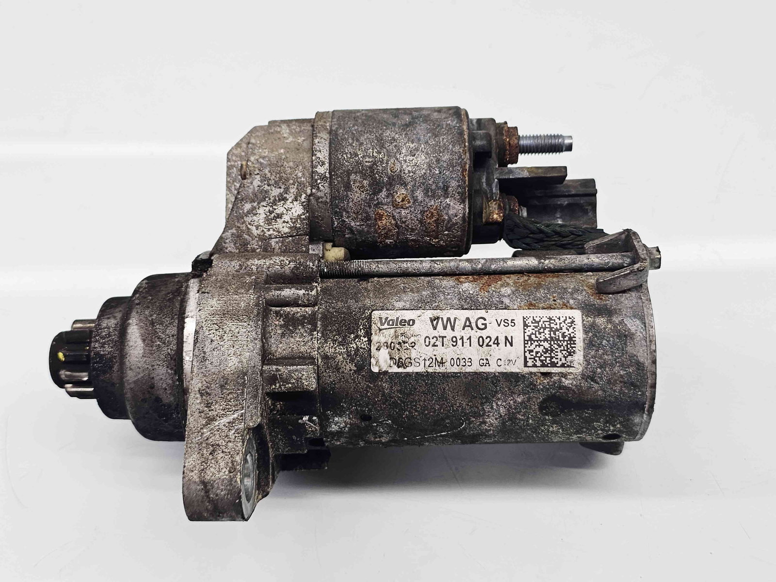 Electromotor 10 dinti Seat Ibiza 5 (6J5) FR [Fabr 2008-2017] 02T911024N 1.2 TSI CBZB77KW / 105CP - imagine 1