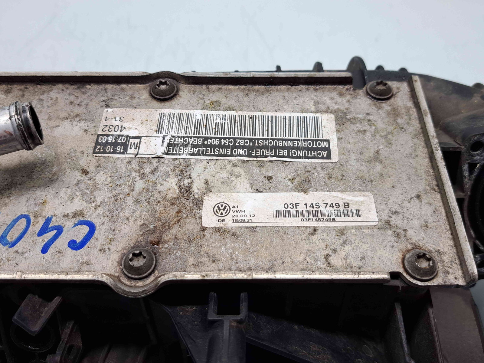 Galerie admisie Seat Ibiza 5 (6J5) FR [Fabr 2008-2017] 036F145749B 1.2 TSI CBZB 77KW / 105CP - imagine 2