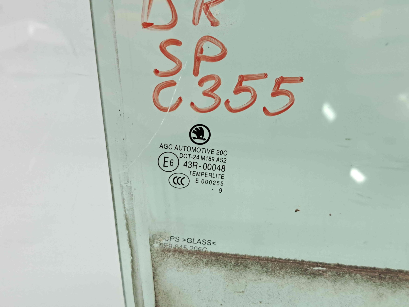 Geam usa dreapta spate Skoda Octavia 3 Combi (5E5) [Fabr 2012-prezent] Facelift - imagine 2