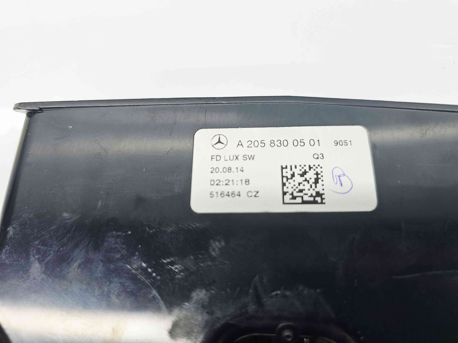 Grila aerisire spate Mercedes Clasa C Combi (W205) [Fabr 2015-prezent] A2058300501 - imagine 5