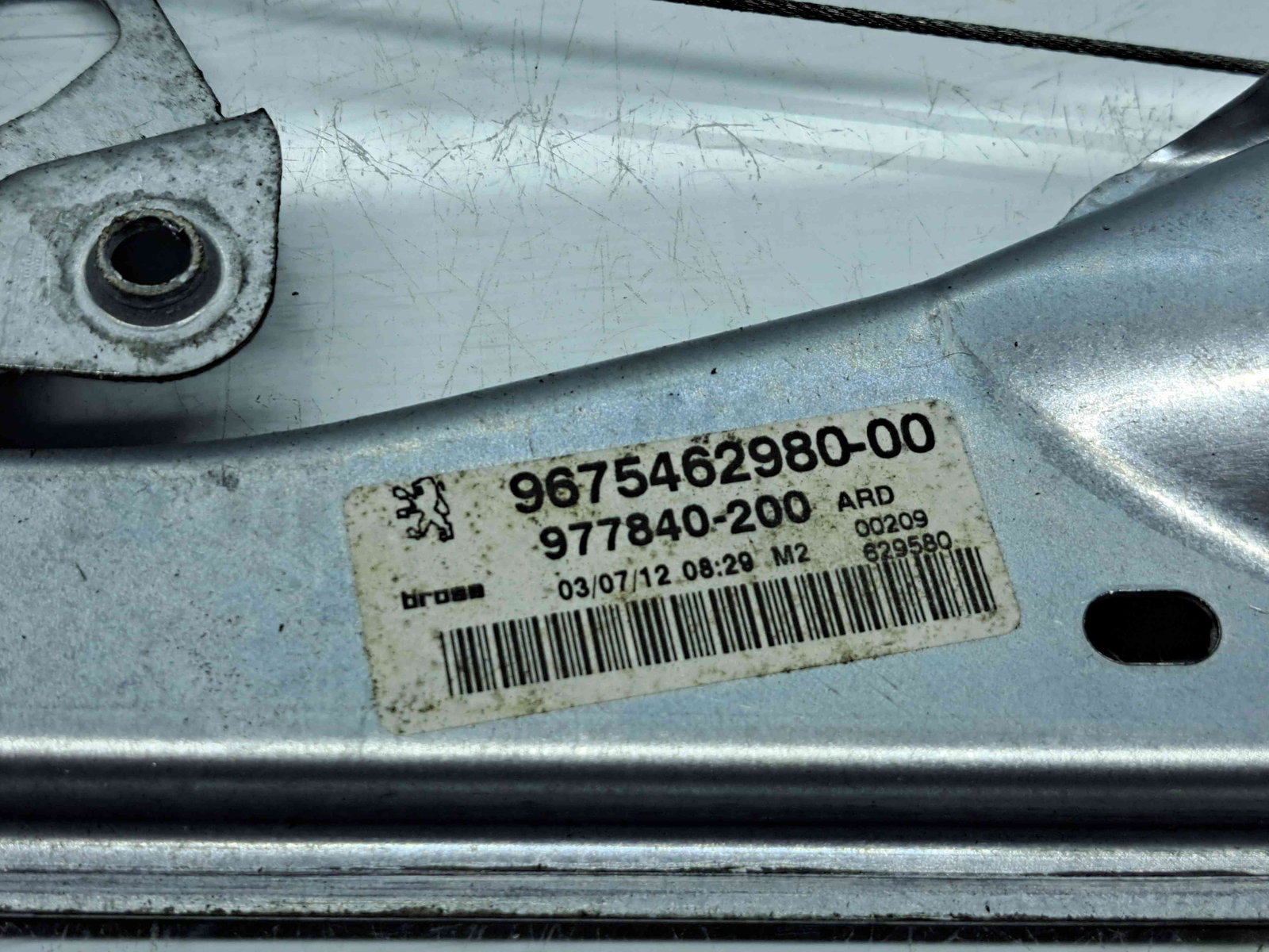 Macara electrica geam dreapta spate Peugeot 308 [Fabr 2007-2013] - imagine 2