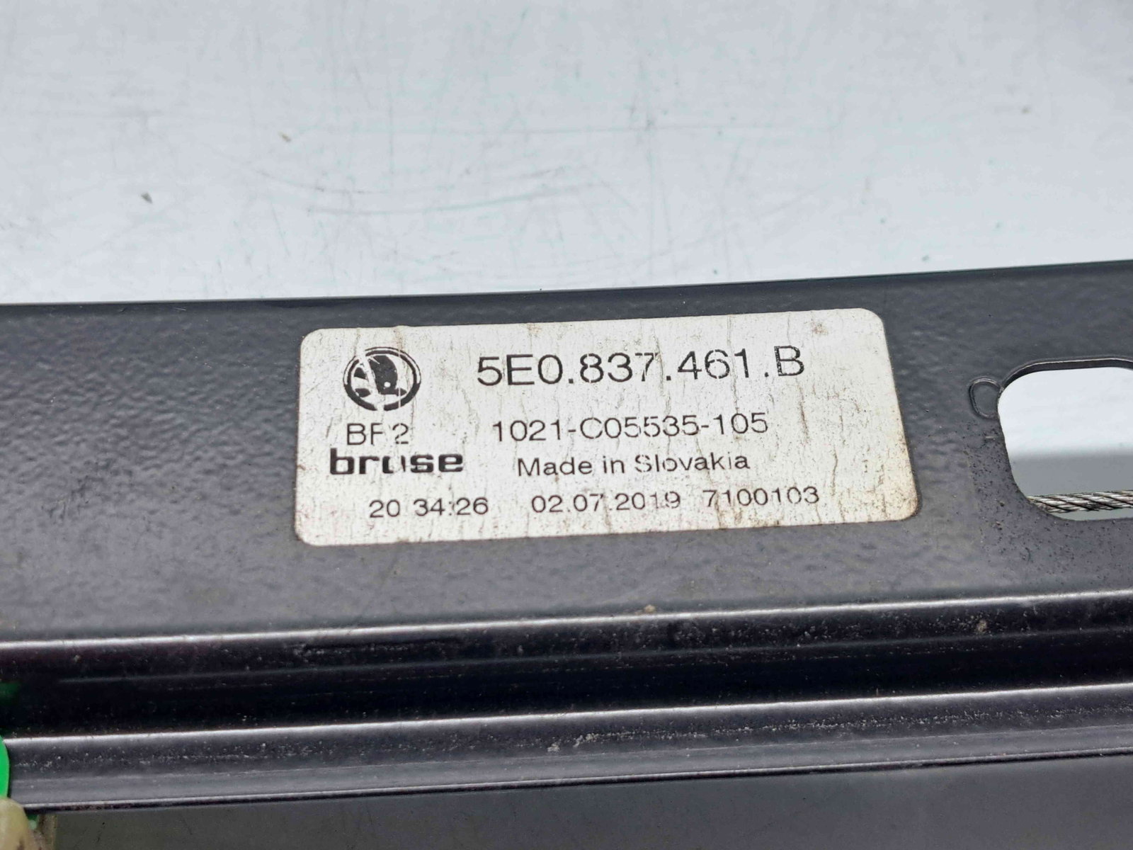 Macara electrica geam stanga fata Skoda Octavia 3 Combi (5E5) [Fabr 2012-prezent] Facelift - imagine 3