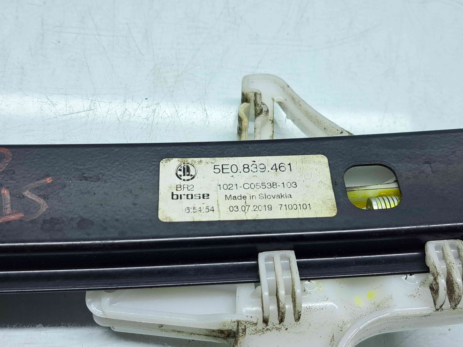 Macara electrica geam stanga spate Skoda Octavia 3 Combi (5E5) [Fabr 2012-prezent] Facelift - imagine 2