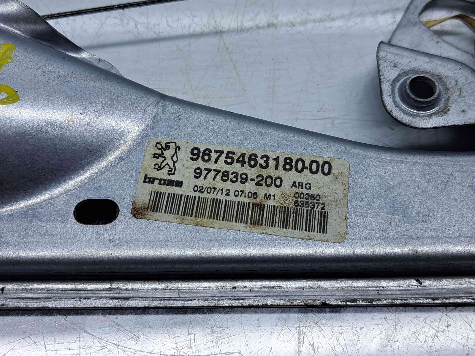 Macara electrica geam stanga spate Peugeot 308 [Fabr 2007-2013] - imagine 3