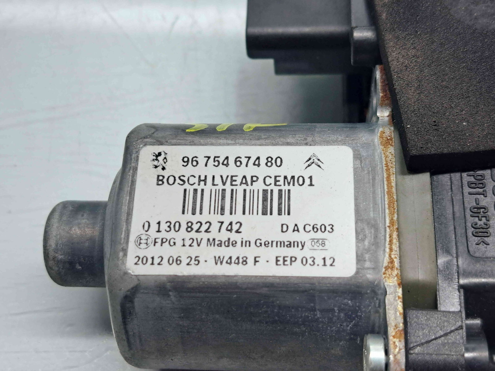 Motoras geam stanga fata Peugeot 308 [Fabr 2007-2013] - imagine 2