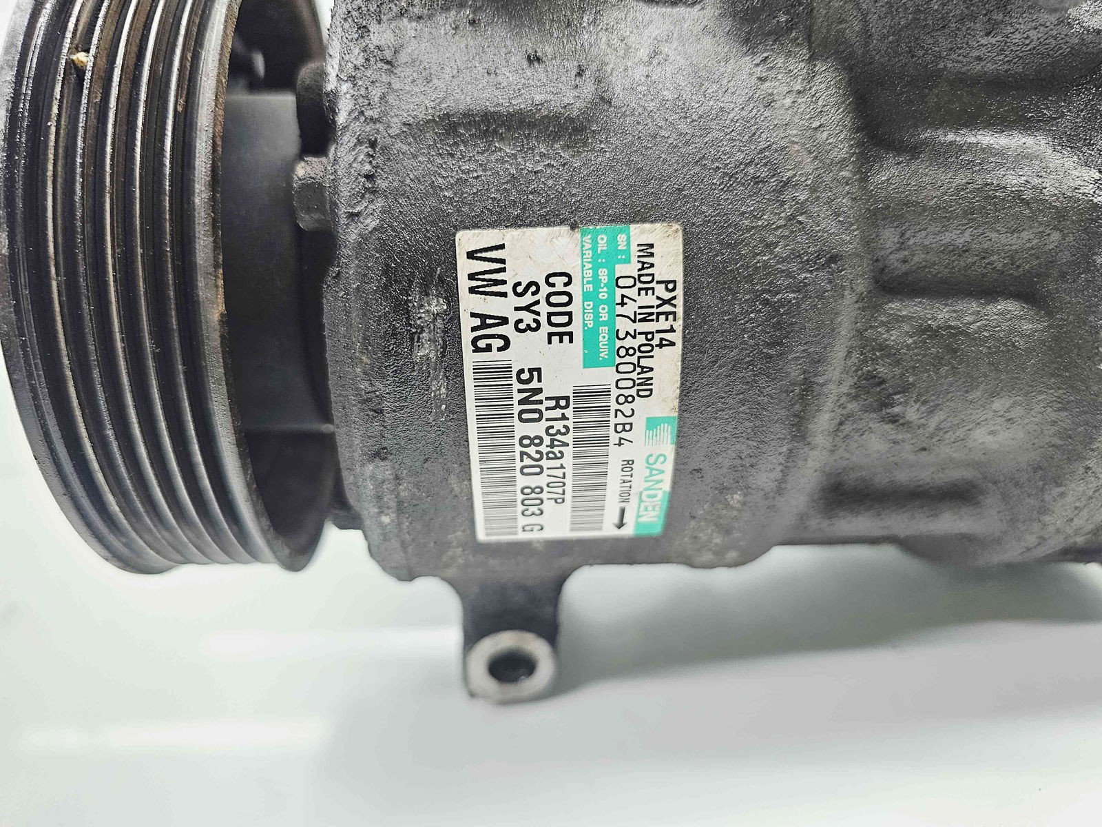 Compresor clima Volkswagen Jetta 4 (6Z) [Fabr 2011-2017] 5N0820803G 1.2 TSI CBZB 77KW / 105CP - imagine 5
