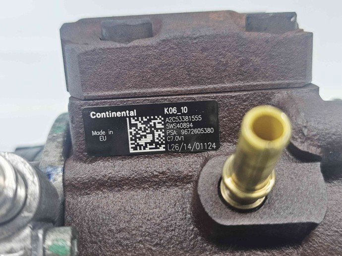 Pompa inalta presiune  PEUGEOT 4008 [Fabr 2012-2017] 9672605380 1.6 hdi 9H05 82KW / 112CP