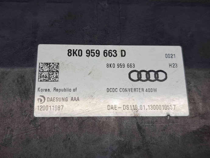  Modul confort  AUDI A7 (4GA) [Fabr 2011-2017] 8K0959663D