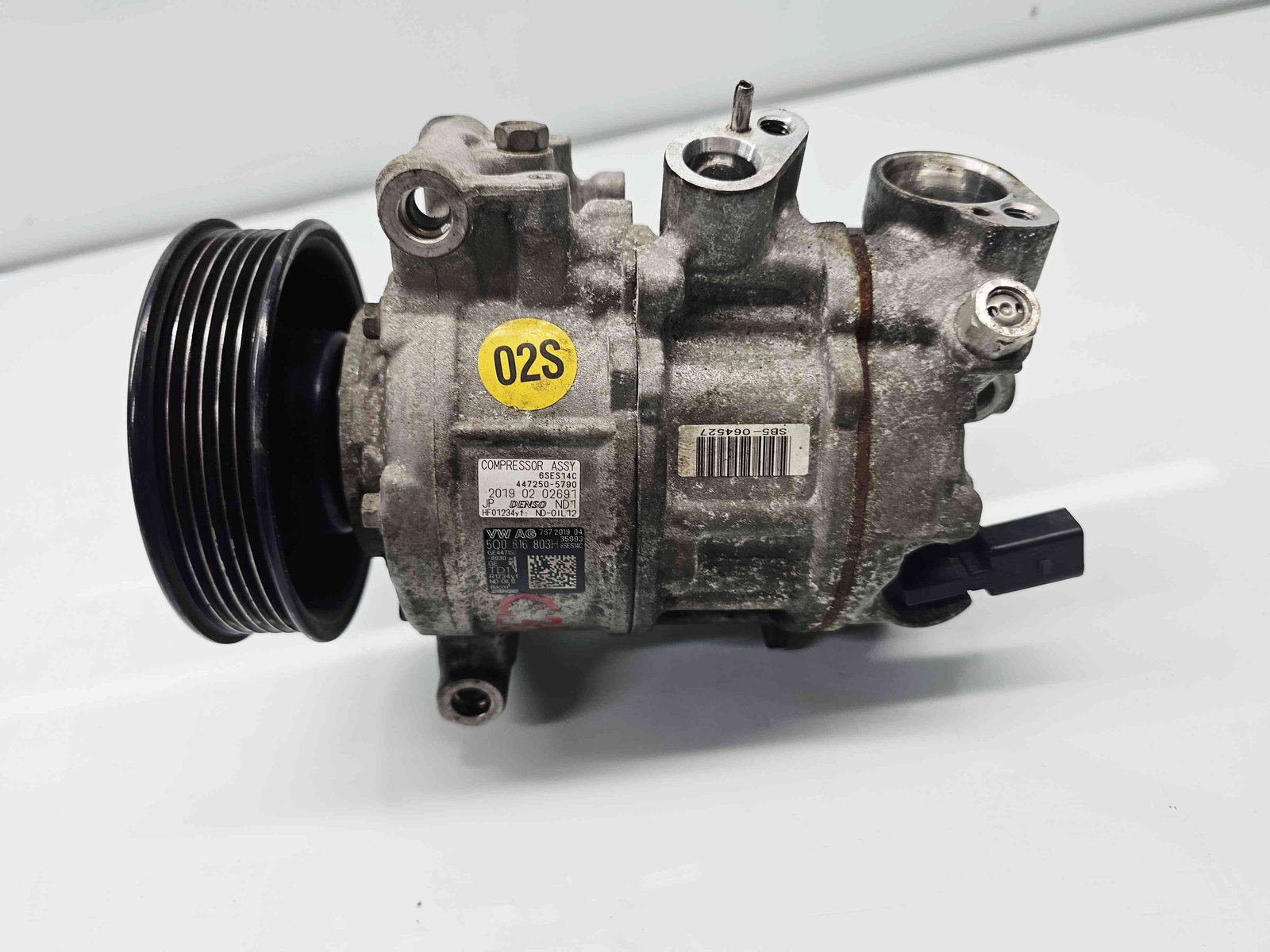 Compresor clima Skoda Octavia 3 Combi (5E5) [Fabr 2012-prezent] Facelift 5Q0816803H 1.6 TDI DGTE 85KW / 116CP - imagine 6