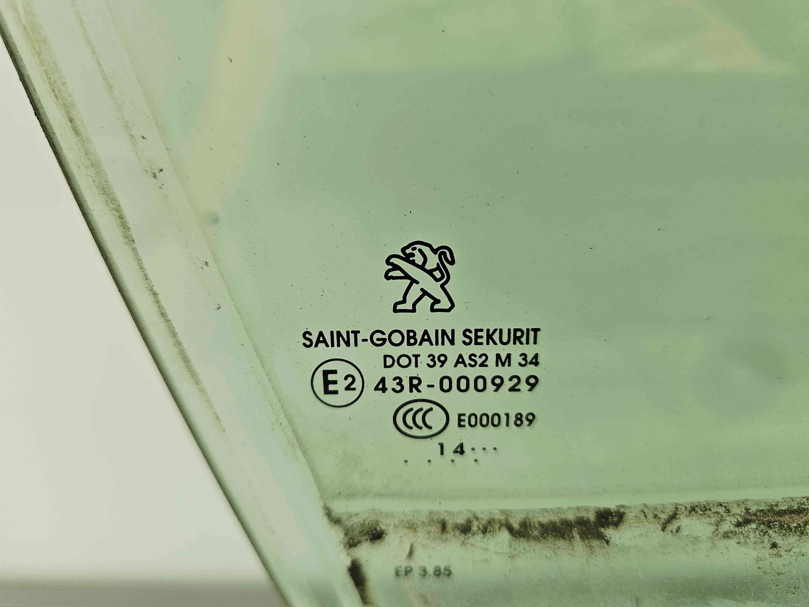 Geam usa dreapta fata Peugeot 308 (II) [Fabr 2013-2020] - imagine 2