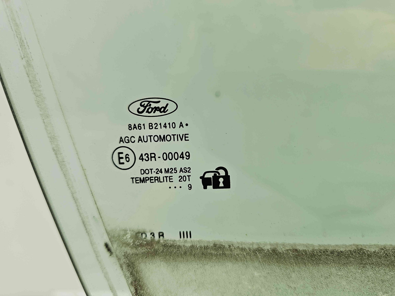 Geam usa dreapta fata Ford Fiesta 6 [Fabr 2008-2019] - imagine 2