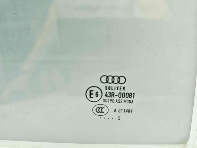 Geam usa dreapta spate Audi A1 Sportback (8XF) Facelift [Fabr 2011-2018]