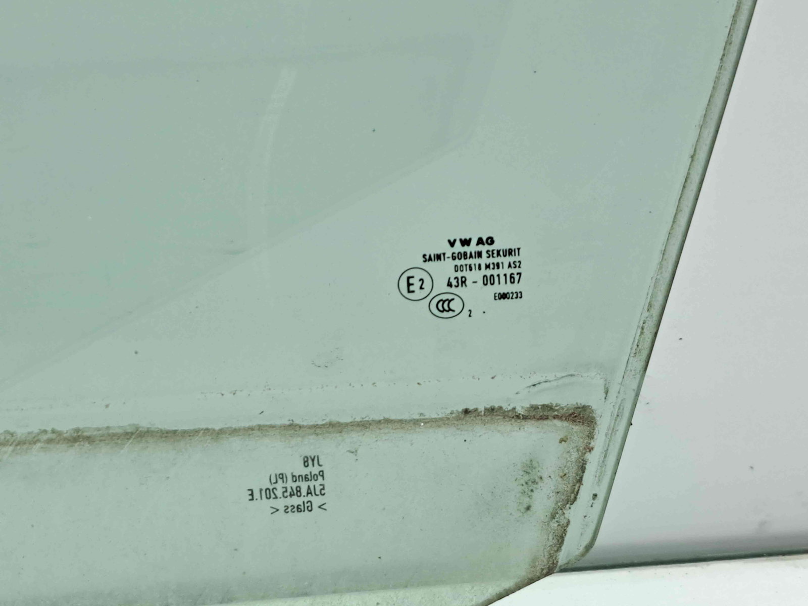 Geam usa stanga fata Seat Toledo 4 (KG3) [Fabr 2012-2018] - imagine 2