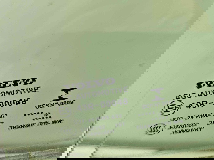 Geam usa stanga spate Volvo V40 II Facelift [Fabr 2013-2019]