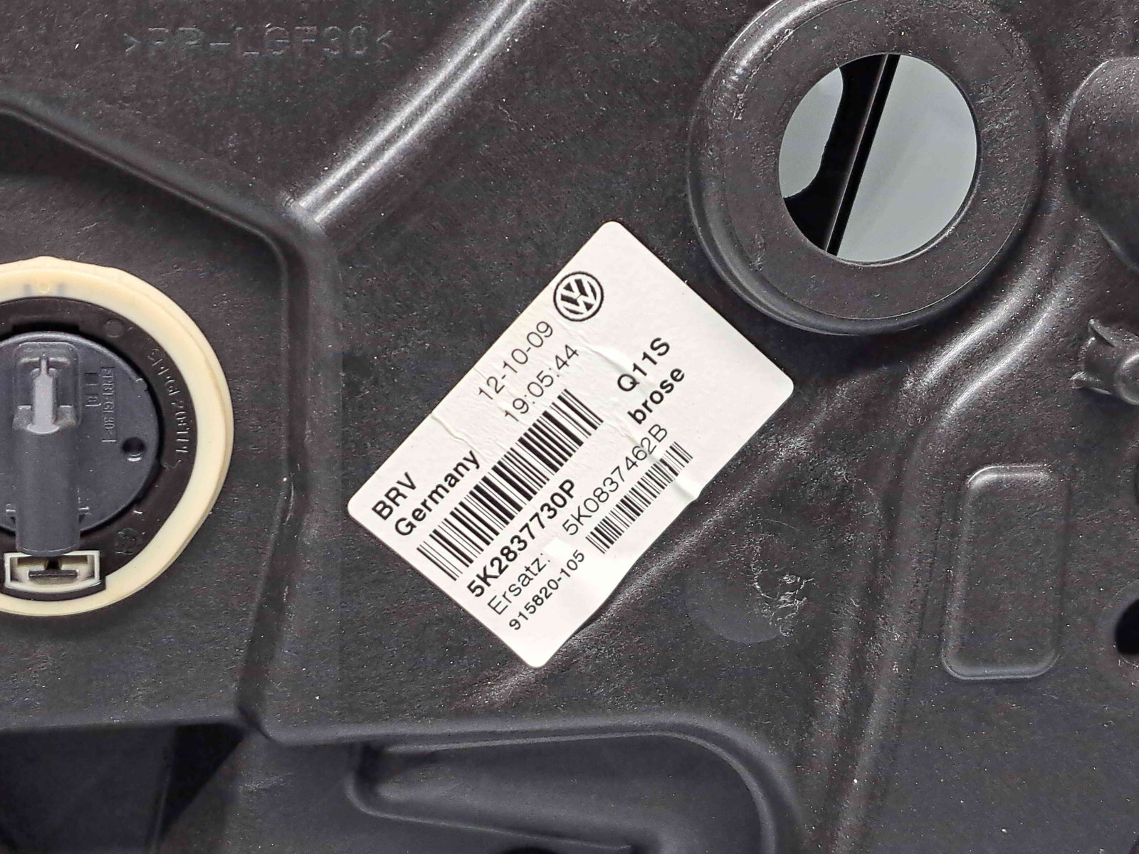 Macara electrica geam dreapta fata Volkswagen Golf 6 (5K1) [Fabr 2009-2013] - imagine 2