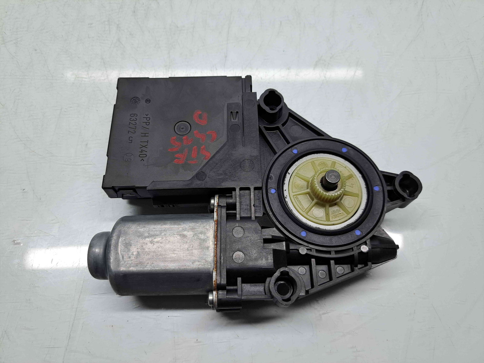Motoras geam stanga fata Volkswagen Golf 6 (5K1) [Fabr 2009-2013] - imagine 4