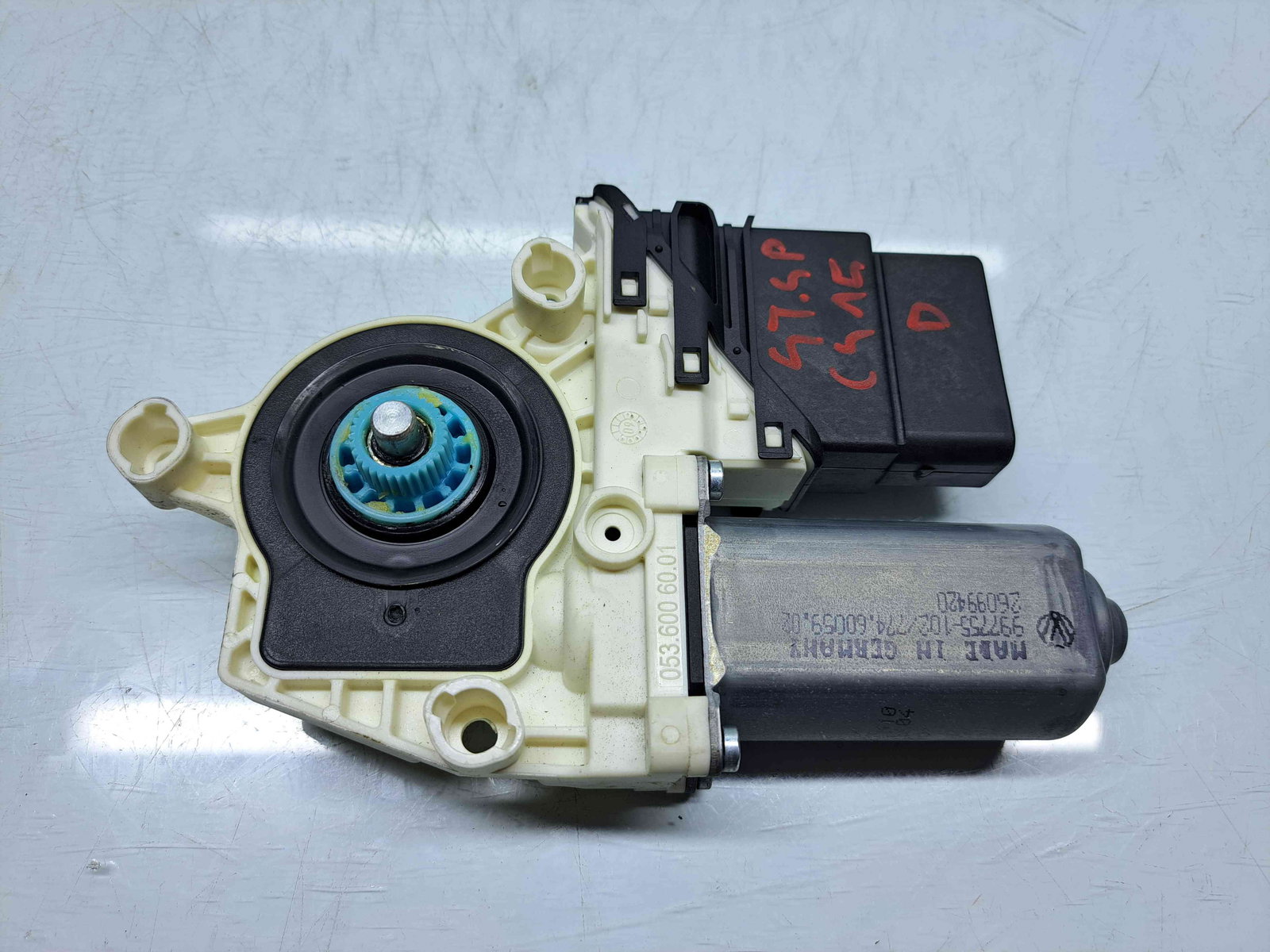 Motoras geam stanga spate Volkswagen Golf 6 (5K1) [Fabr 2009-2013] - imagine 3