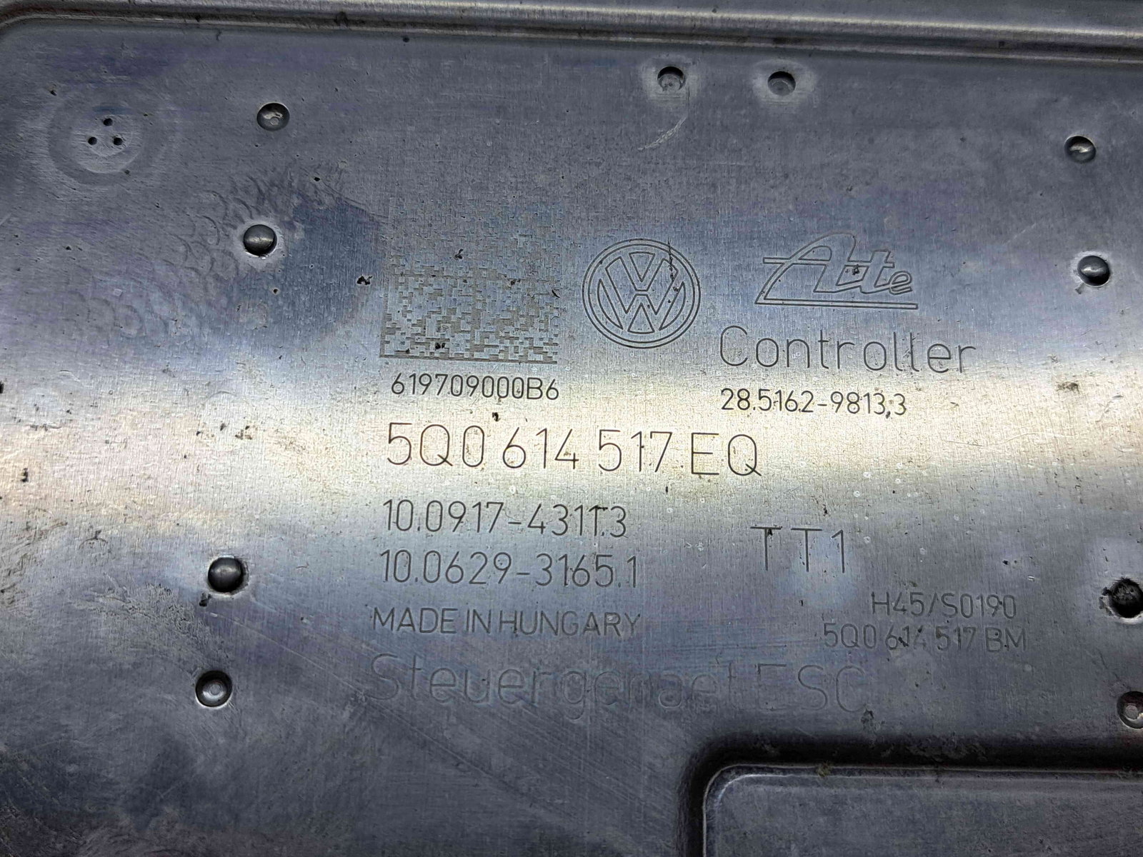 Pompa ABS Skoda Octavia 3 Combi (5E5) [Fabr 2012-prezent] Facelift 5Q0614517EQ / 5Q0614517EQ 1.6 TDI DGTE 85KW / 116CP - imagine 4