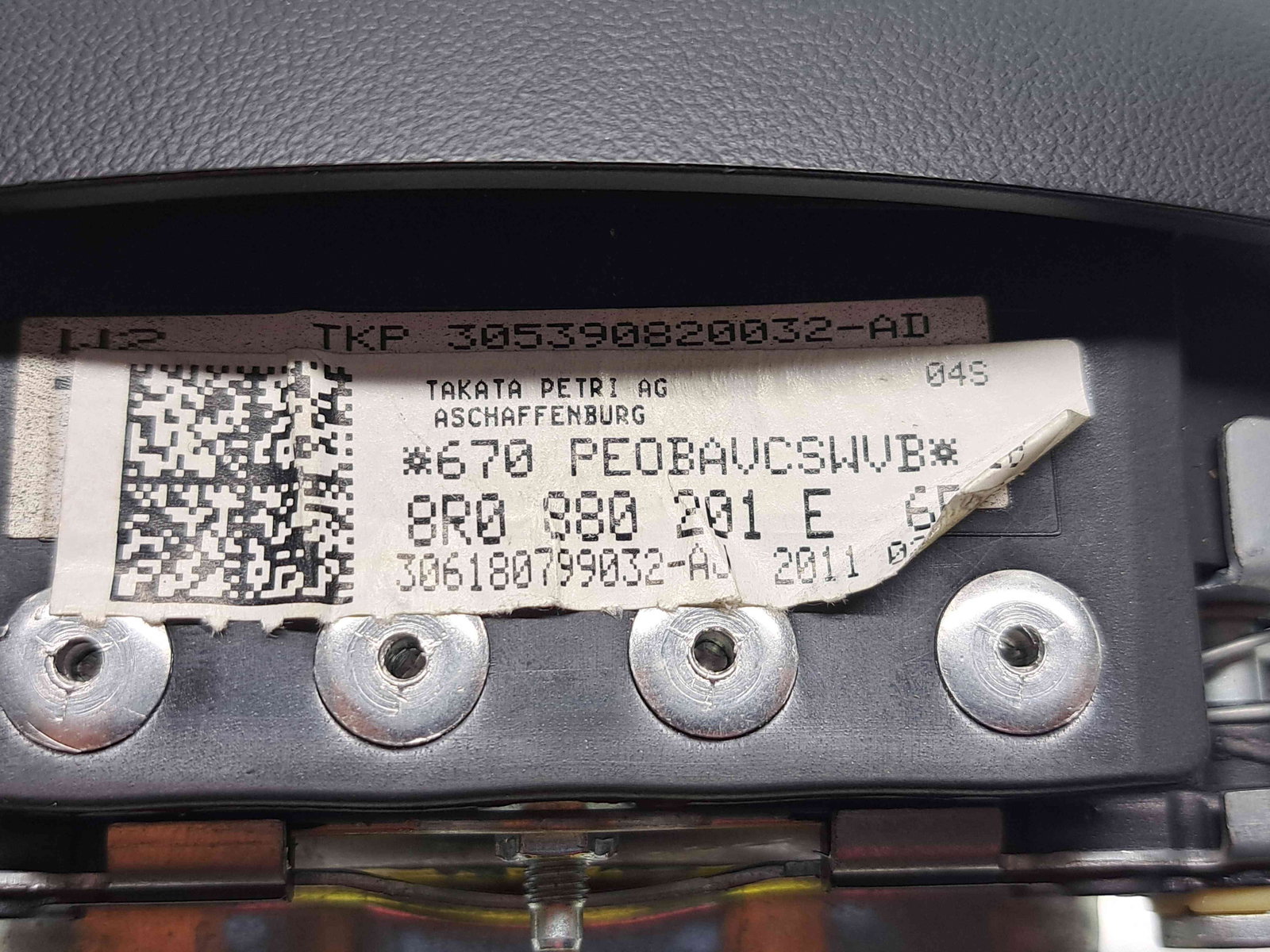 Airbag pasager Audi Q5 (8RB) [Fabr 2008-2016] S-line 8R0880201E - imagine 4