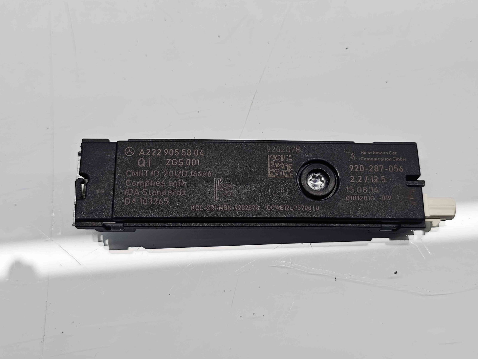 Amplificator audio Mercedes Clasa C Combi (W205) [Fabr 2015-prezent] 42229055804 - imagine 1