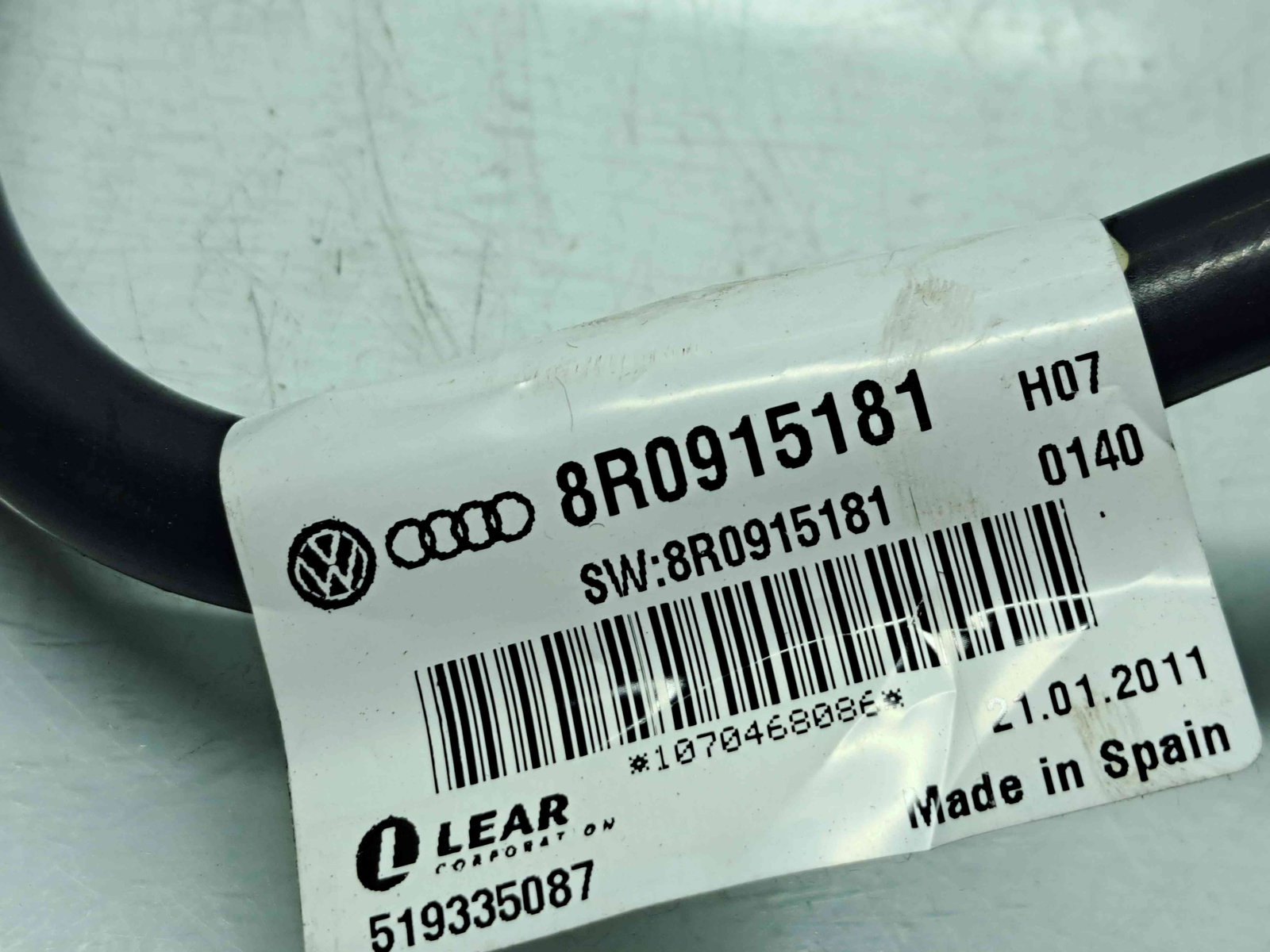 Borna baterie (-) AudiQ5 (8RB) [Fabr 2008-2016] S-line 8R0915181 - imagine 3