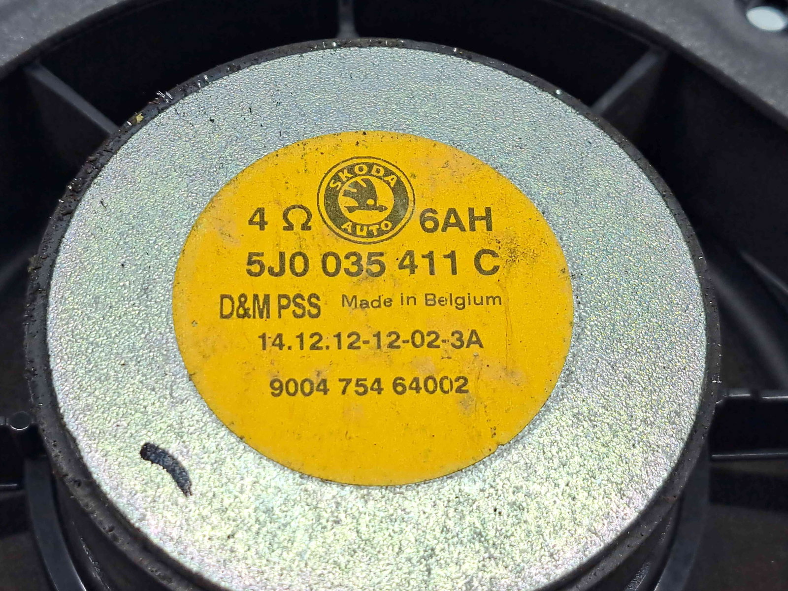 Boxa dreapta spate Skoda Fabia 2 (5J, 542) [Fabr 2007-2014] 5J0035411C - imagine 3