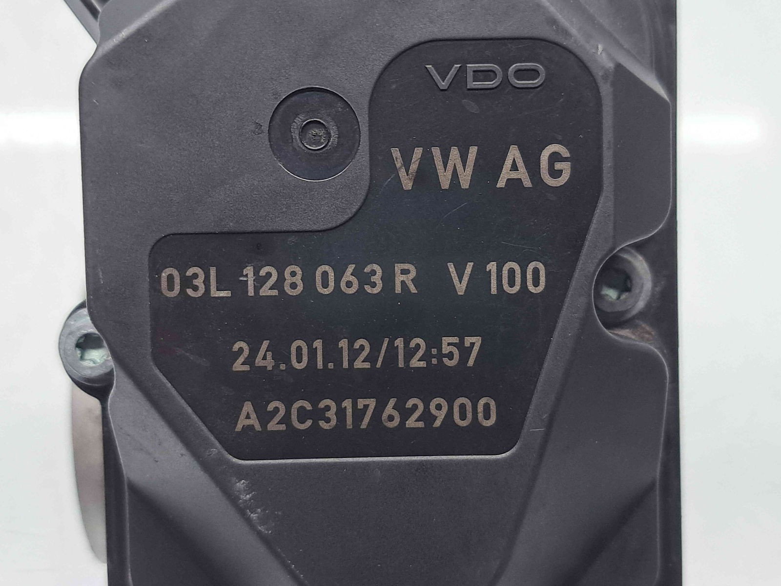 Clapeta acceleratie AUDI A6 (4G5, C7) [Fabr 2011-2017] 03L128063R 2.0 TDI CGLB 125KW / 170CP - imagine 2