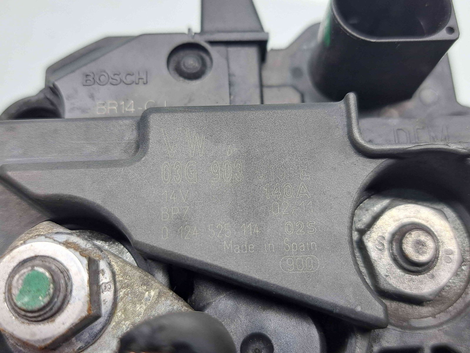 Alternator AUDI A4 (8K2, B8) [Fabr 2008-2015] 03G903016E 2.0 TDI CGLB 125KW / 170CP - imagine 2