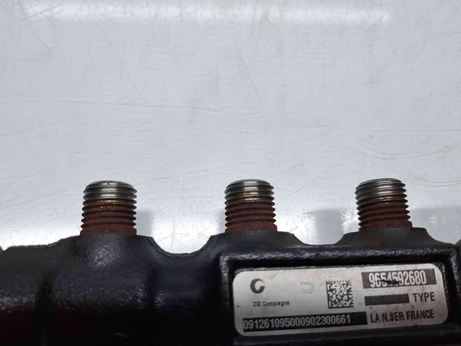 Rampa injectoare Ford C-Max 2 [Fabr 2010-2015] 9654592680 1.4 TDCi DV4C 50KW / 68CP - imagine 4