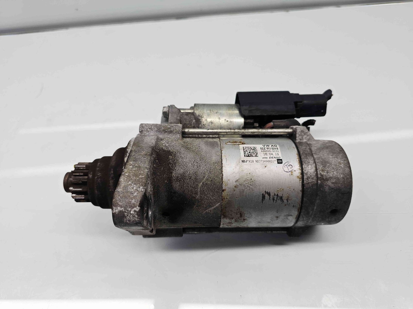 Electromotor 13 dinti Volkswagen Golf 7 (5G) [Fabr 2014-prezent] 02Z911024B 1.6 TDI DGTE85KW / 116CP