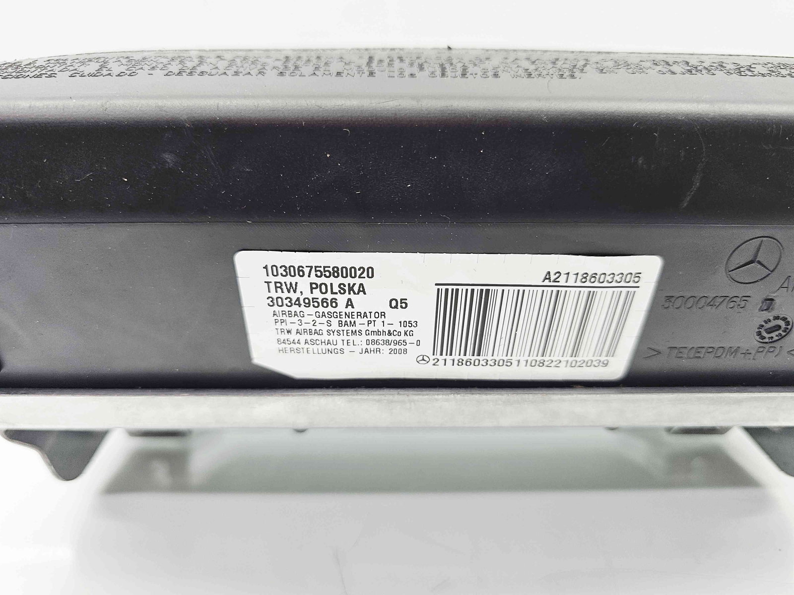 Airbag pasager Mercedes Clasa E (W211) [Fabr 2002-2009] A2118603305 - imagine 2