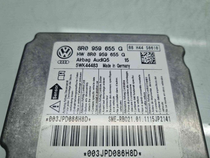 Calculator airbag Audi Q5 (8RB) [Fabr 2008-2016] S-line 8R0959655G 2.0 TDI CGLB 125KW / 170CP