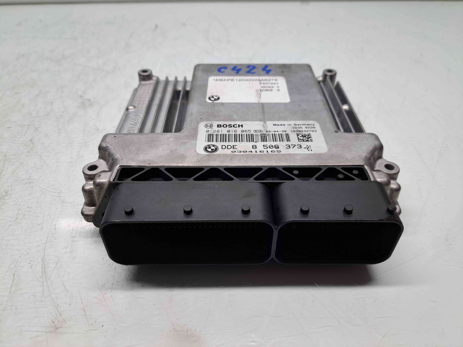 Calculator motor ECU Bmw X3 (E83) [Fabr 2003-2009] 8506373-01 / 0281016065 2.0 N47D 130KW / 177CP - imagine 2