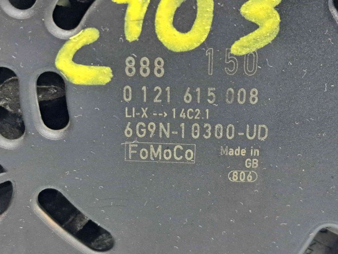 Alternator Ford S-Max 1 [Fabr 2006-2010] 6G9N-10300-UD 1.8 TDCI C18DC 92KW / 125CP  