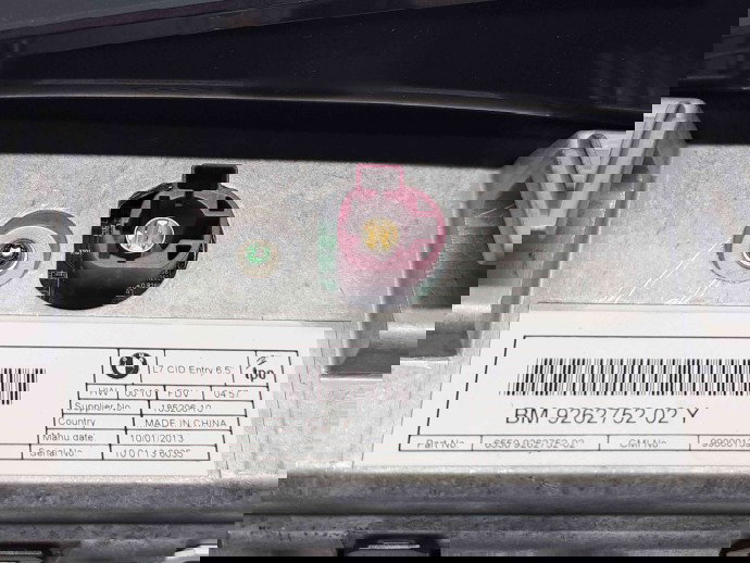  Display bord Bmw 1 (F21) [Fabr 2012-2017] 9262752-02