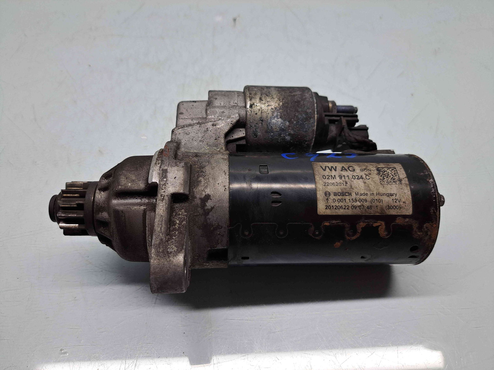 Electromotor 13 dinti Volkswagen Passat B7 (365) Variant [Fabr 2010-2014] 02M911024C 2.0 TDI CFFB103KW / 140CP