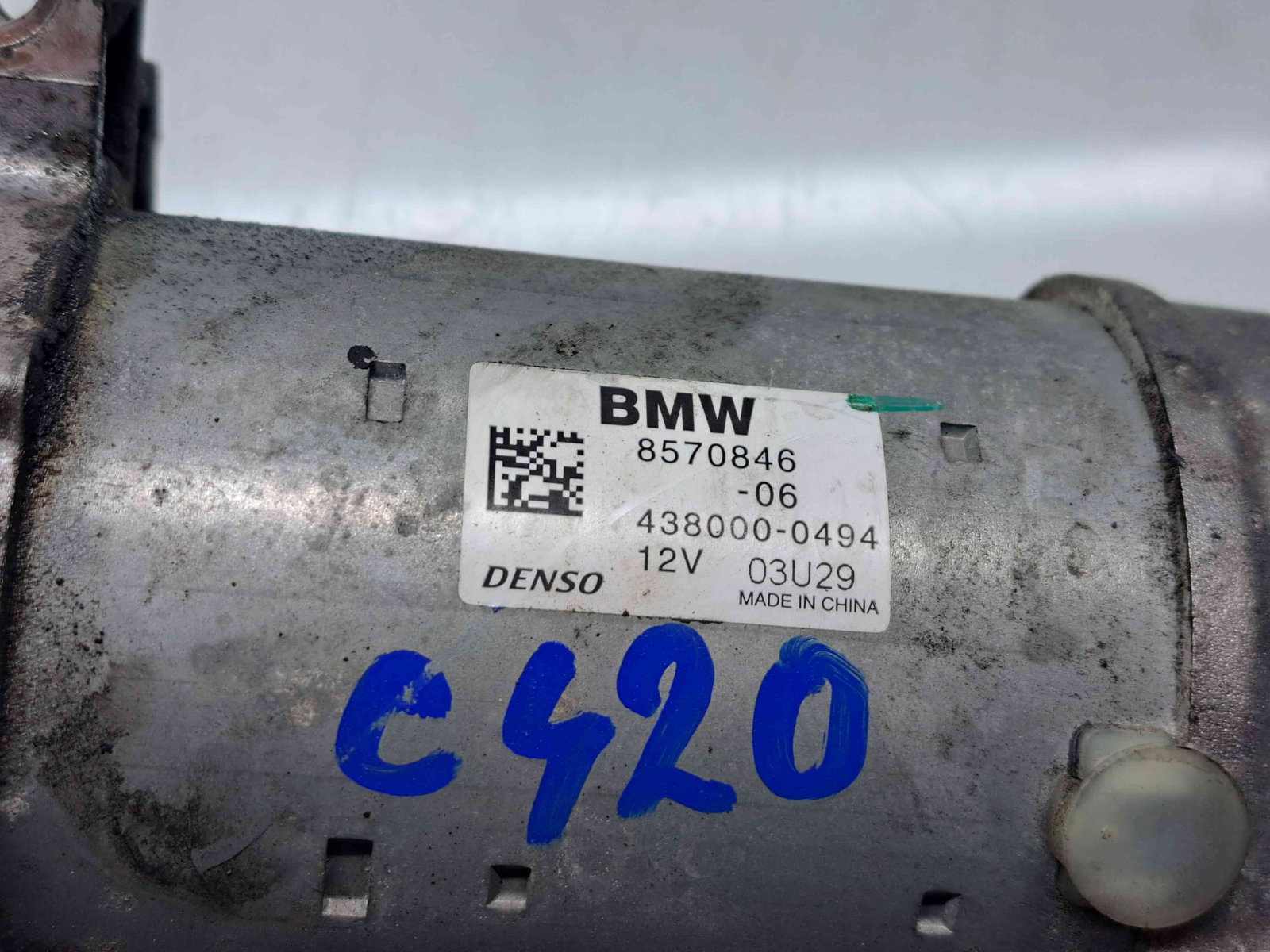 Electromotor 13 dinti Bmw X3 (F25) [Fabr 2010-2017] 8570846-06 2.0 B47D140KW / 190CP - imagine 2