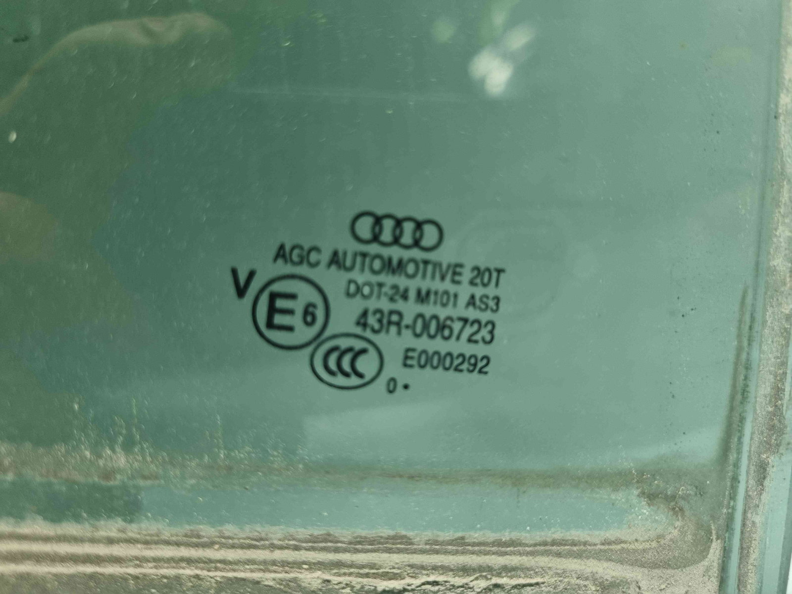 Geam usa dreapta spate Audi Q5 (8RB) [Fabr 2008-2016] S-line - imagine 3