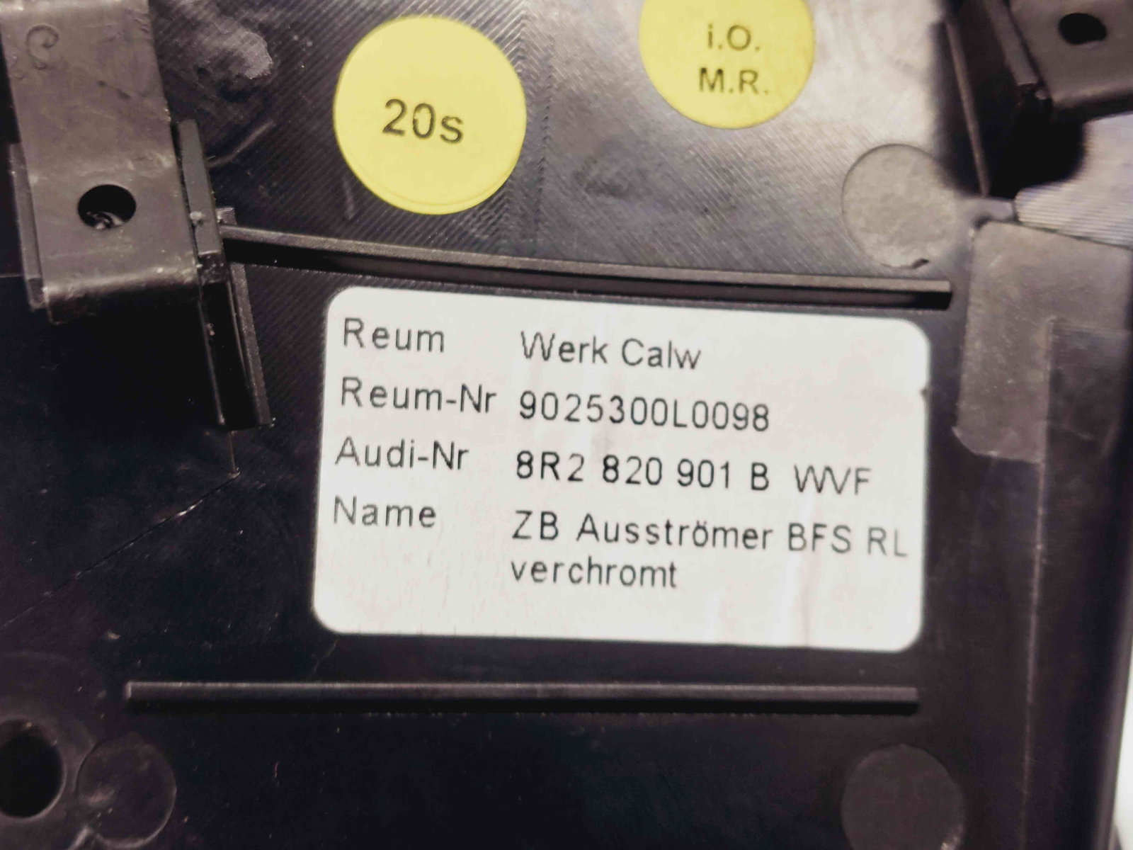 Grila aerisire stanga Audi Q5 (8RB) [Fabr 2008-2016] S-line 8R2820901B - imagine 5