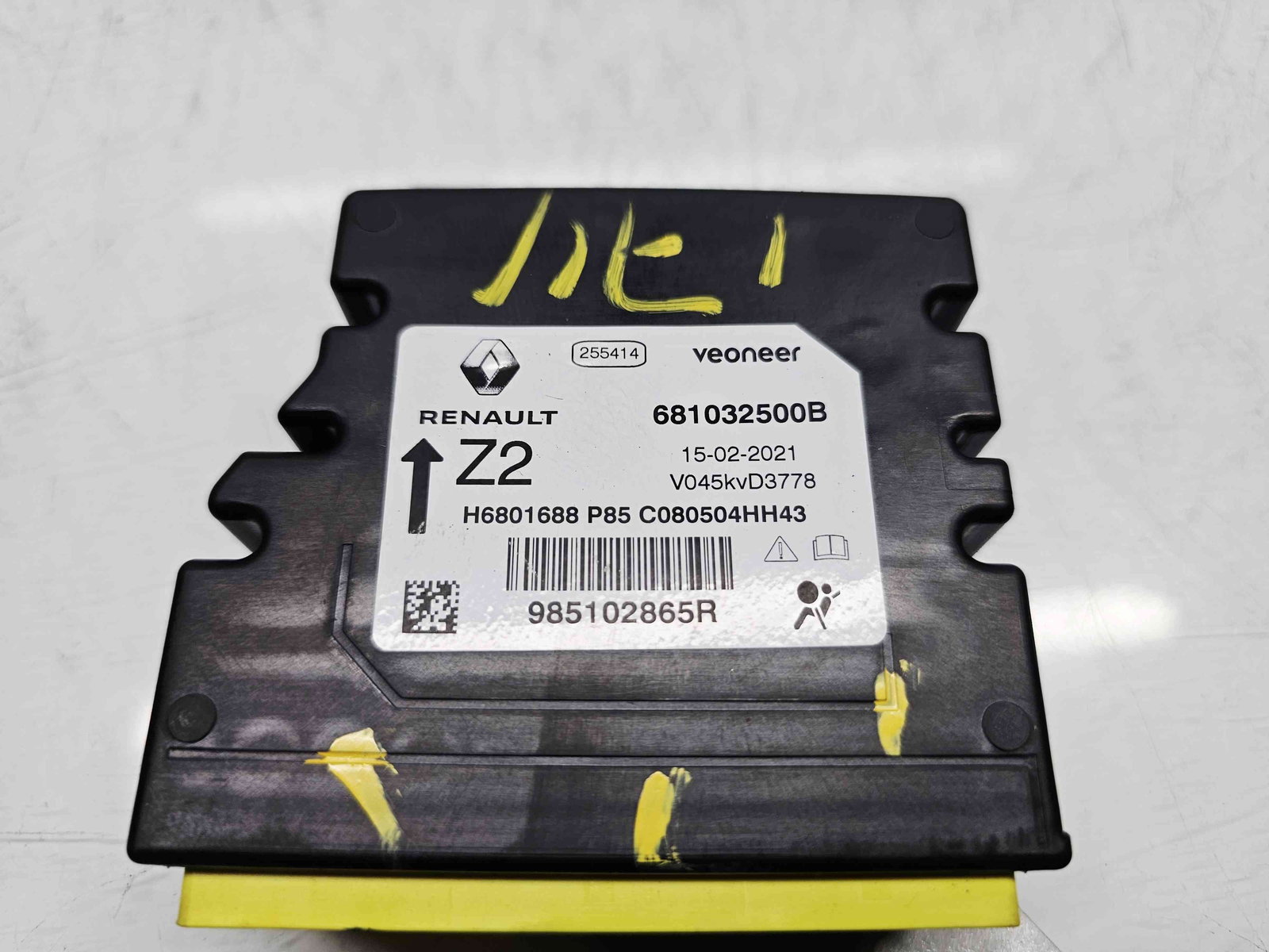 Calculator airbag Dacia Sandero 3 [Fabr 2020-prezent] 985102865R 1.0 TCe H4D470 67KW / 91CP - imagine 3