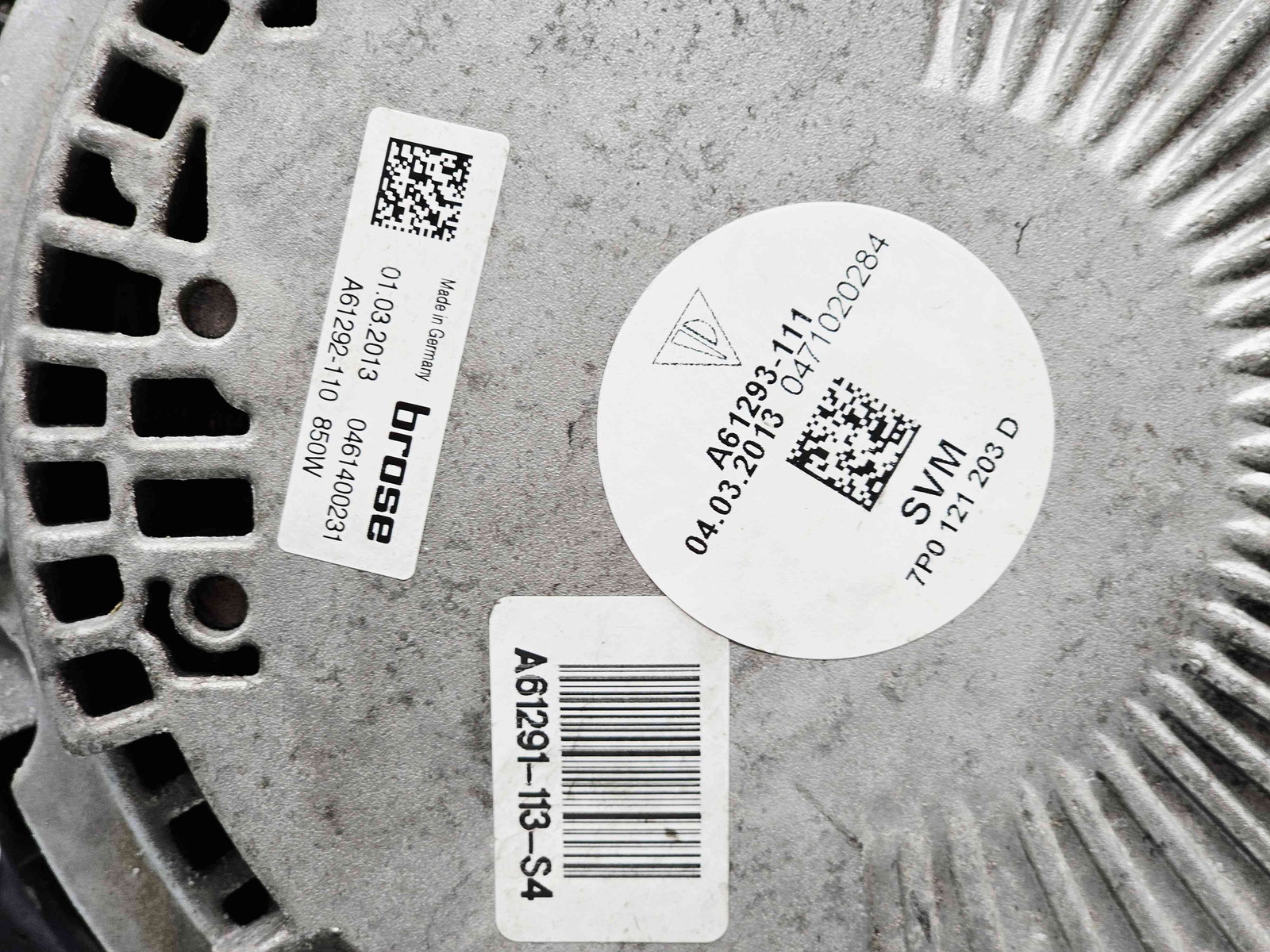 Electroventilator PORSCHE Cayenne (92A) [Fabr 2010-2017] 7P0121203D 3.0 TDI CRCA 180KW / 245CP - imagine 4