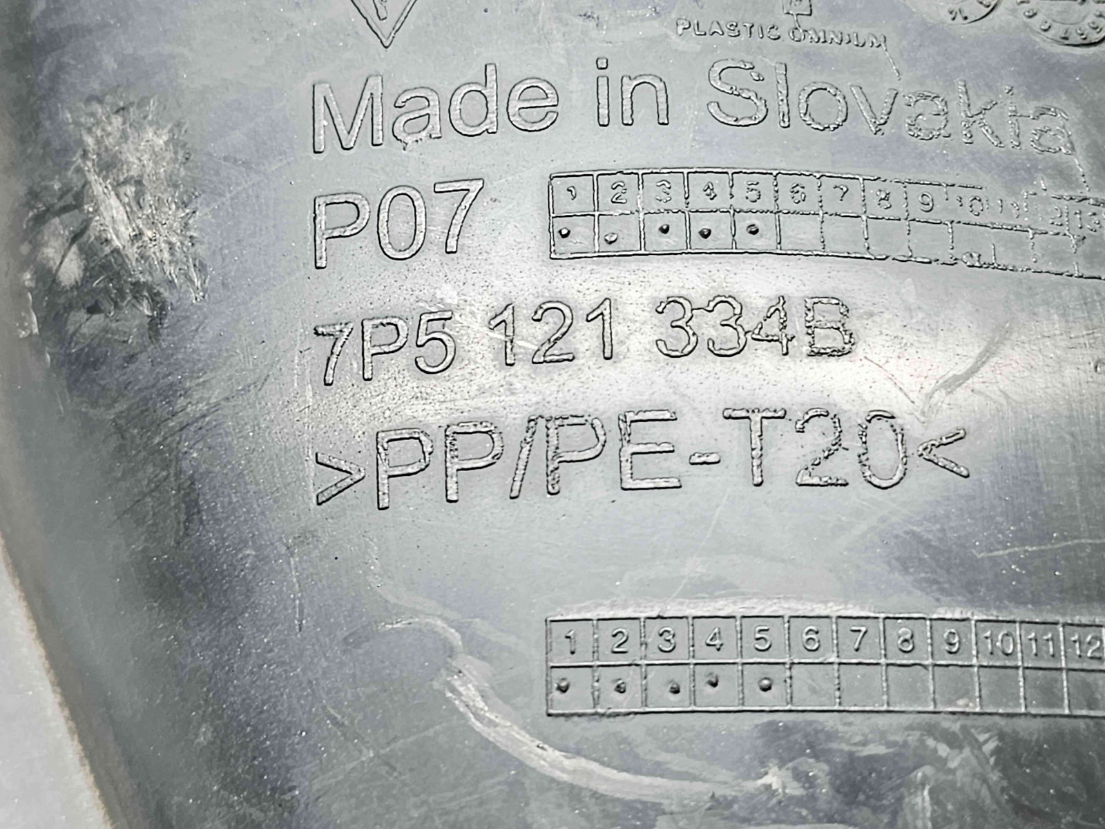 Grila proiector dreapta PORSCHE Cayenne (92A) [Fabr 2010-2017] - imagine 5