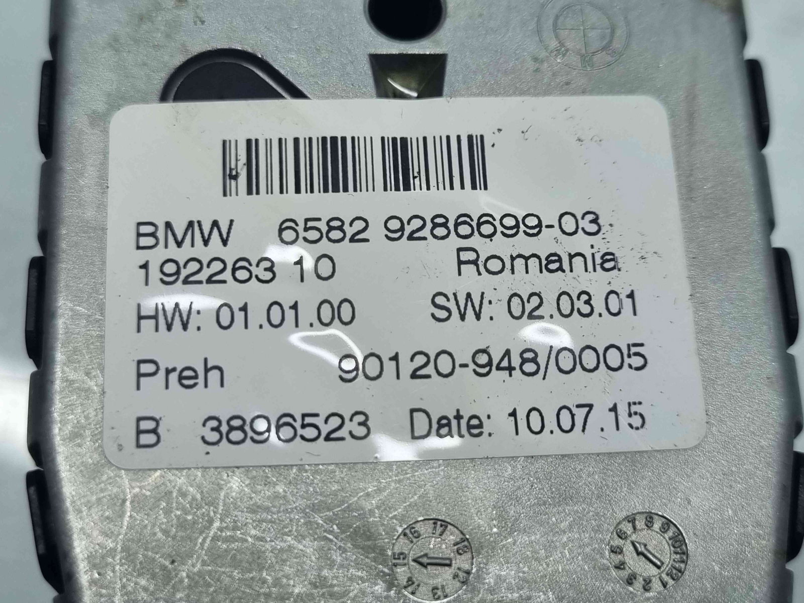 Joystick navigatie Bmw 1 (F20) Facelift [Fabr 2011-2017] 9286699-03 - imagine 6