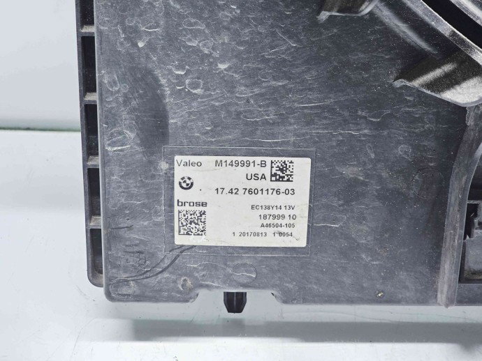 Electroventilator  Bmw X4 (F26) [Fabr 2012 -2018] 7601176-03 2.0 B47D 140KW / 190CP