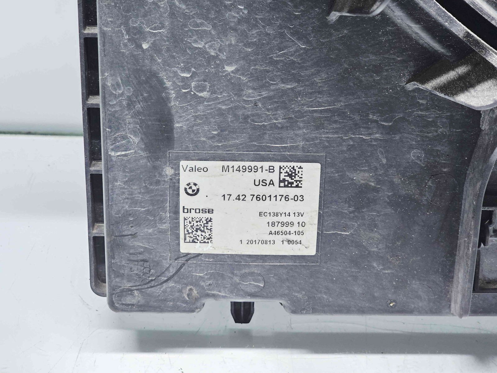 Electroventilator Bmw X4 (F26) [Fabr 2012 -2018] 7601176-03 2.0 B47D 140KW / 190CP - imagine 3