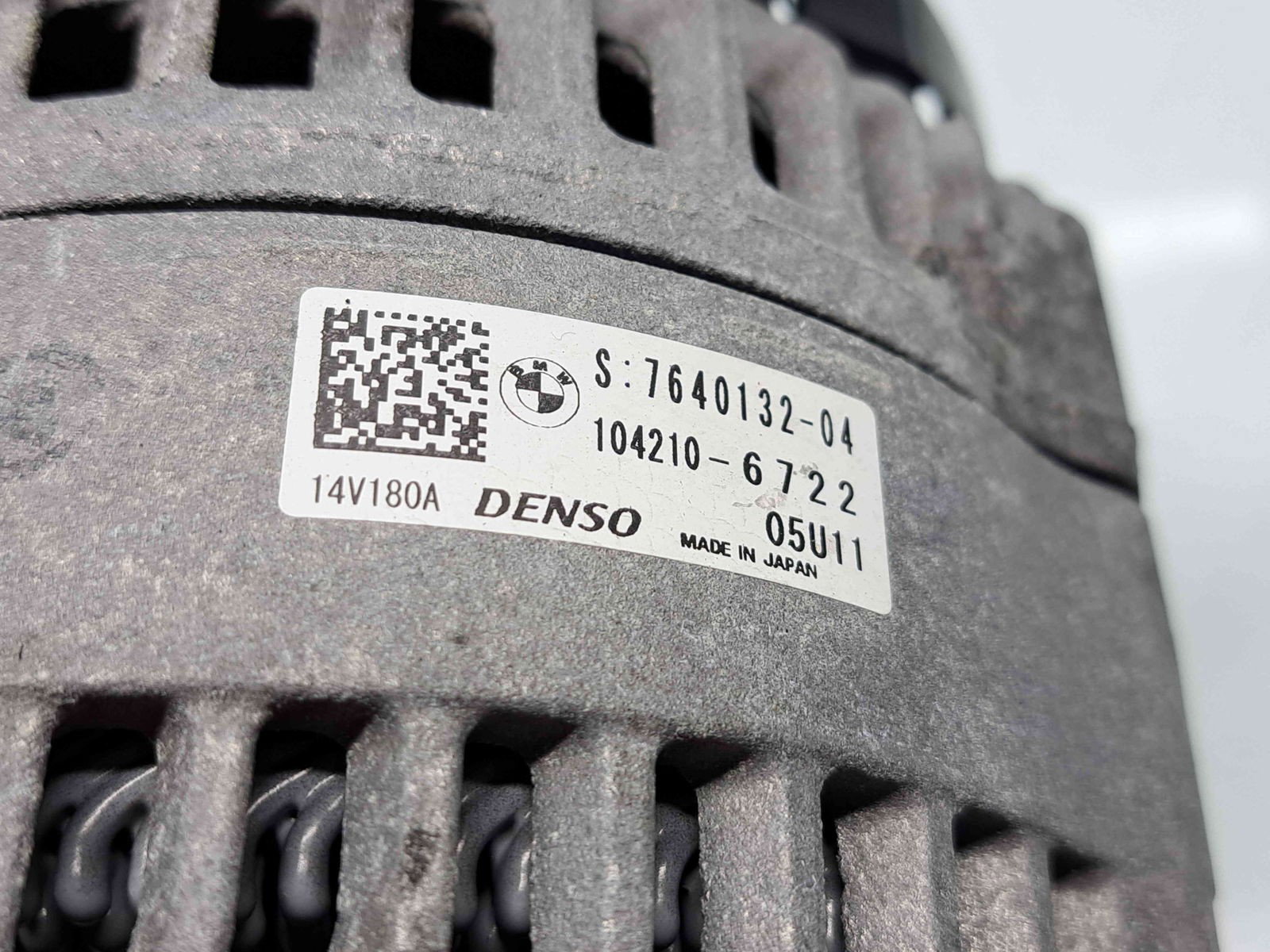 Alternator Bmw 1 (F20, F21) [Fabr 2011-2017] 7640132-04 2.0 B47D 140KW / 190CP - imagine 3