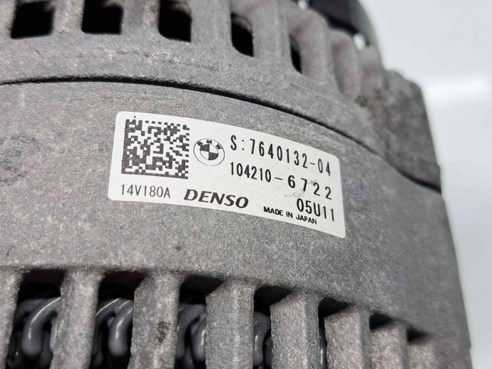 Alternator  Bmw 4 (F32) [Fabr 2013-2021] 7640132-04 2.0 B47D 140KW / 190CP