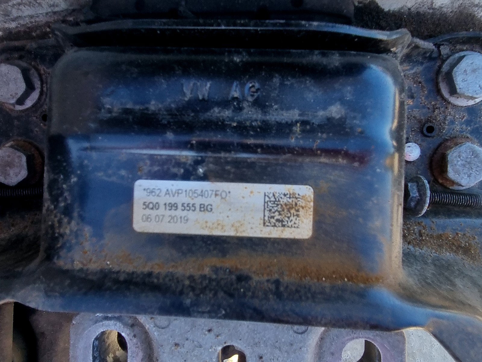 Tampon motor Skoda Octavia 3 Combi (5E5) [Fabr 2012-prezent] Facelift 5Q199555BG 1.6 TDI DGTE 85KW / 116CP - imagine 2