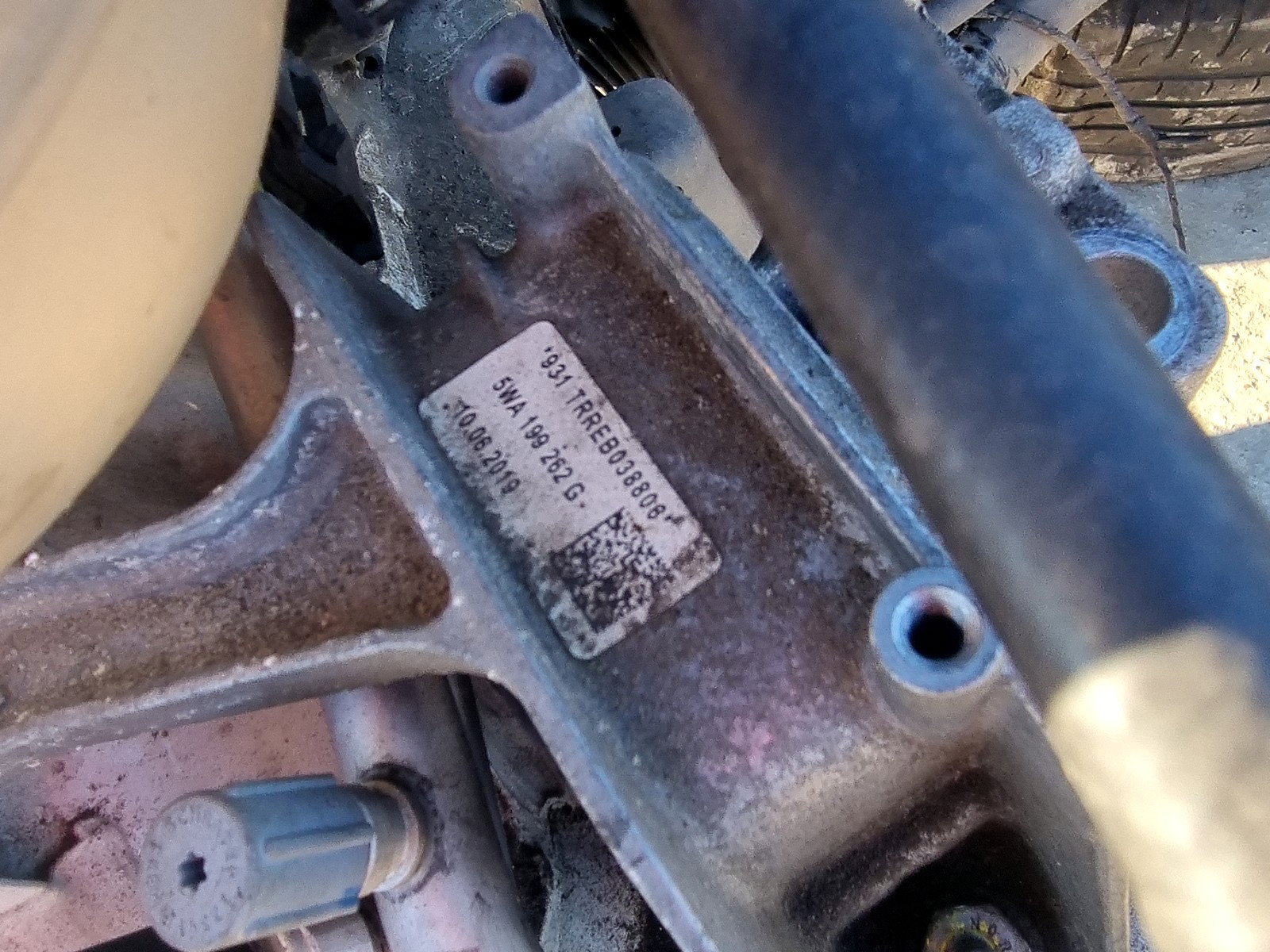 Tampon motor dreapta Skoda Octavia 3 Combi (5E5) [Fabr 2012-prezent] Facelift 5WA199262G 1.6 TDI DGTE 85KW / 116CP - imagine 2